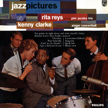 JAZZ PICTURES at an Exhibition,Kenny Clarke , Rita Reys
